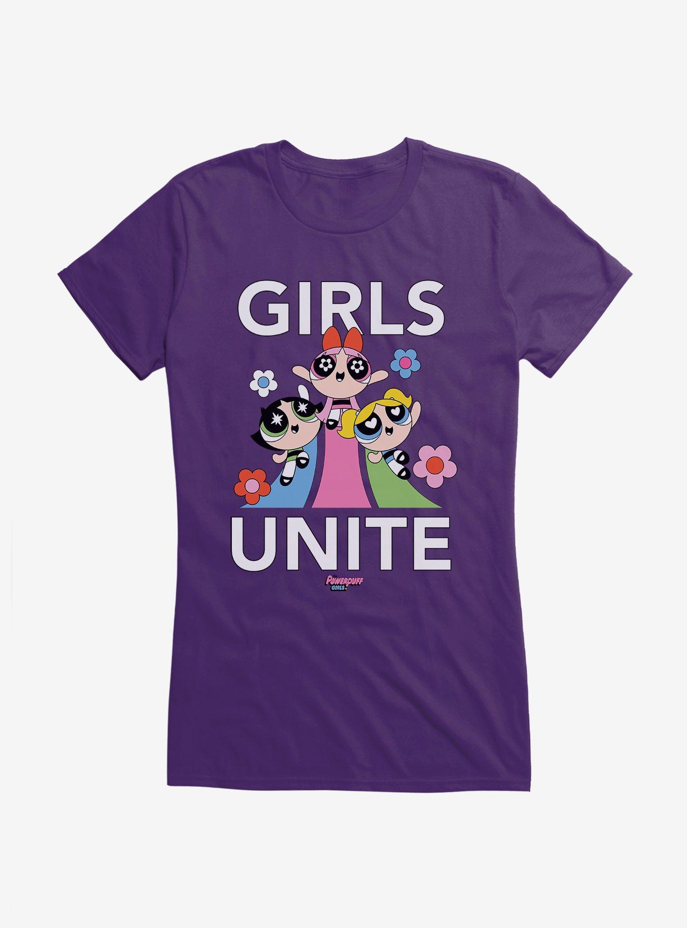 Powerpuff Girls Unite Girls T-Shirt