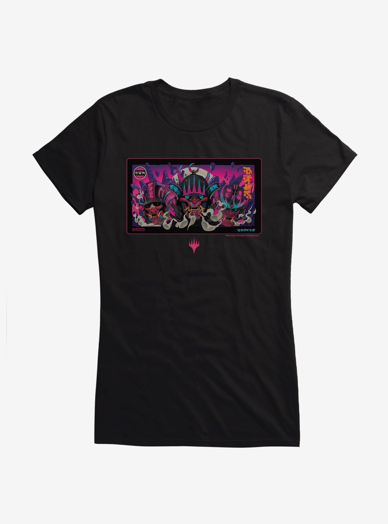 Magic The Gathering Neon Dynasty Samurai Girls T-Shirt