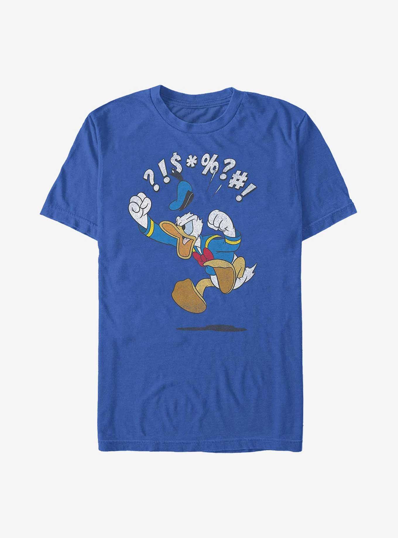 Disney Donald Duck Donald Jump Extra Soft T-Shirt, ROYAL, hi-res