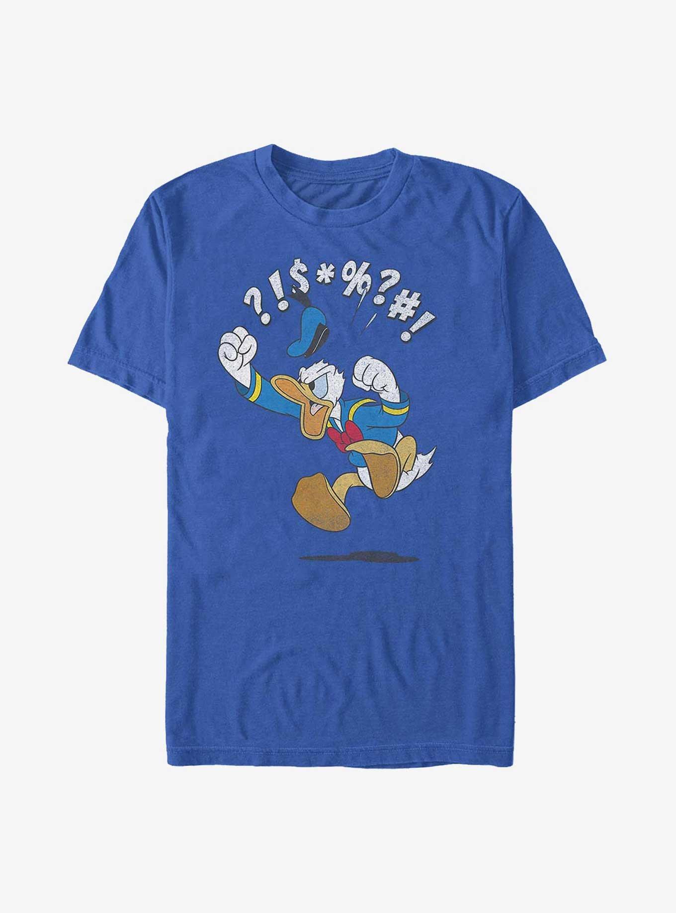 Disney Donald Duck Angry Donald Jump Extra Soft T-Shirt, , hi-res
