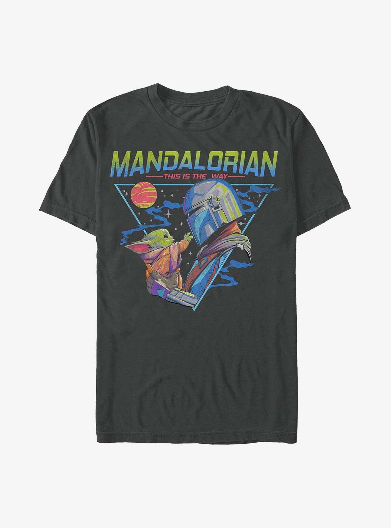 Extra Soft Star Wars The Mandalorian The Way T-Shirt, CHARCOAL, hi-res