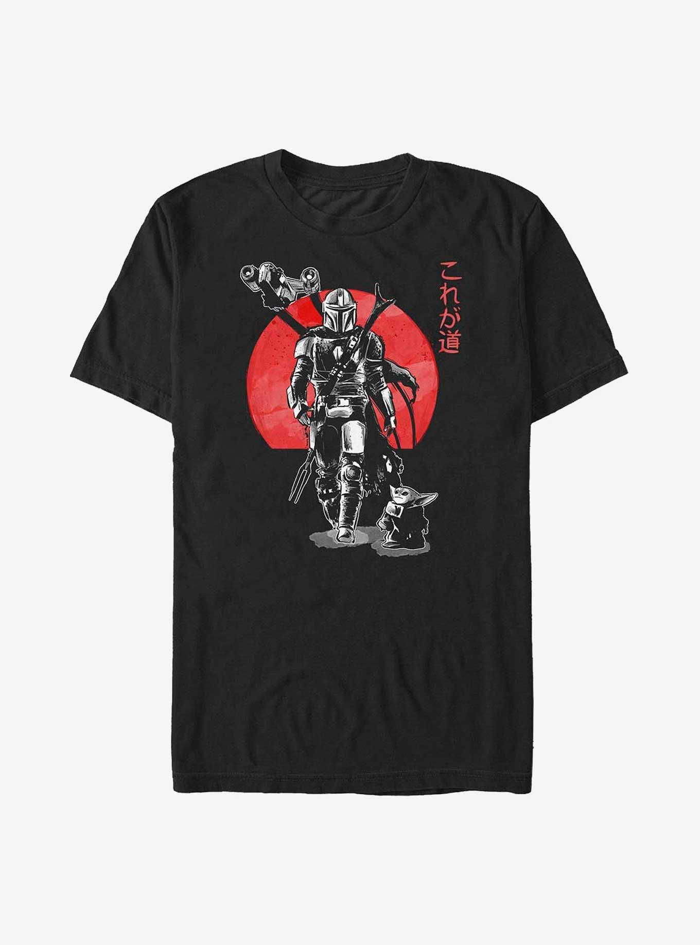 Star Wars The Mandalorian Sumi Ink Extra Soft T-Shirt, , hi-res