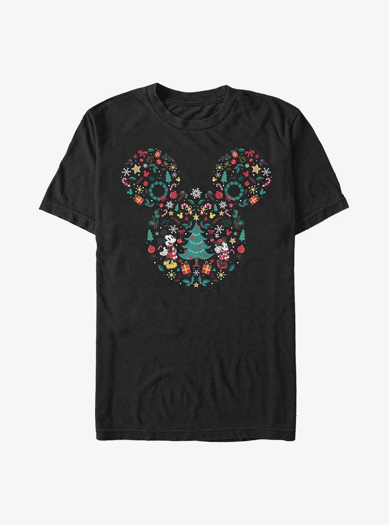 Extra Soft Disney Mickey Mouse & Minnie Mouse Icon Ear Fill T-Shirt, , hi-res