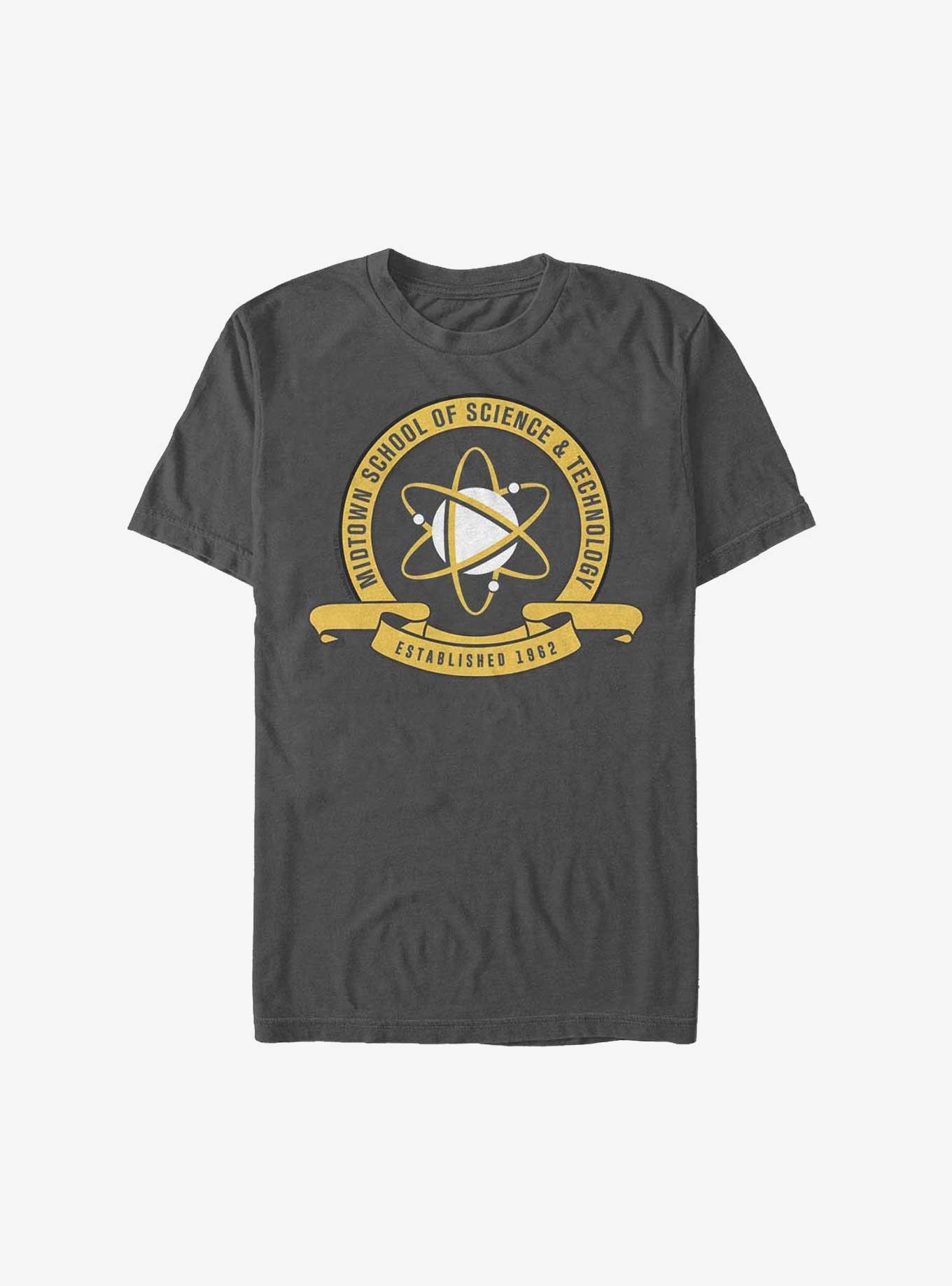 Extra Soft Marvel Spider-Man Midtown School Emblem T-Shirt, , hi-res