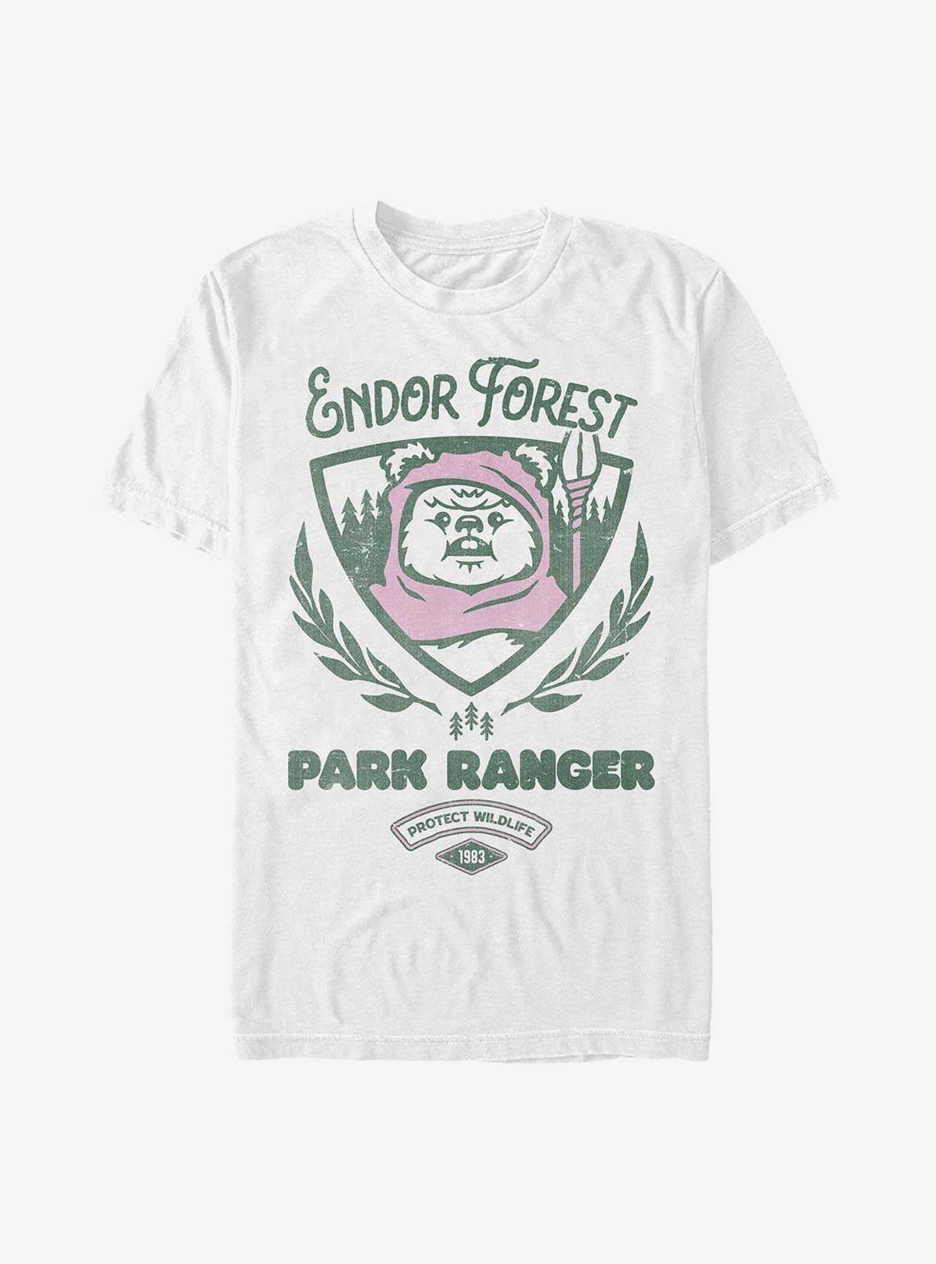 Extra Soft Star Wars Park Ranger T-Shirt, WHITE, hi-res