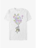 Extra Soft Disney Pixar Up Love Is In The Air T-Shirt, WHITE, hi-res