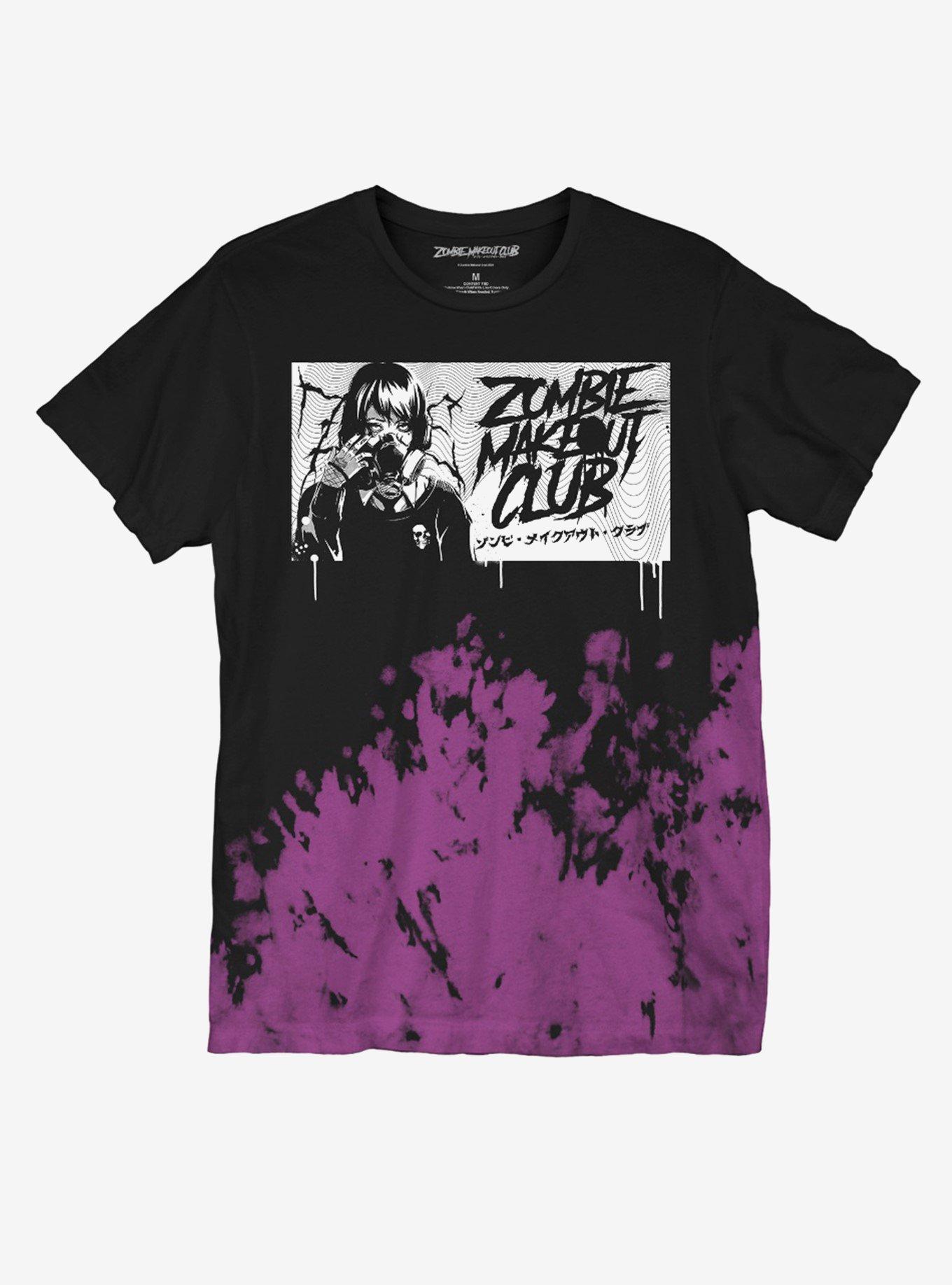 Zombie Makeout Club Gas Mask T-Shirt, MULTI, hi-res