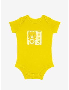 Care Bears Happy Smiling Infant Bodysuit, SUNFLOWER, hi-res