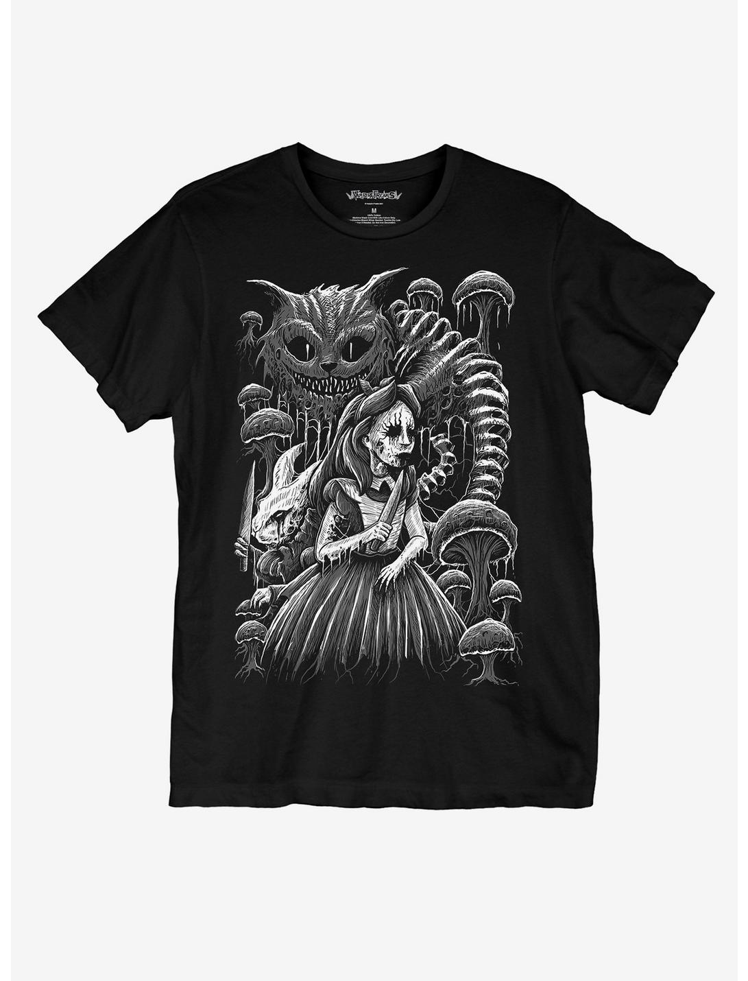 Vampire Freaks Alice In Murderland T-Shirt, BLACK, hi-res