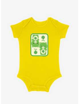 Care Bears Double Lucky Infant Bodysuit, SUNFLOWER, hi-res
