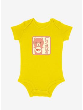 Care Bears Loveable Infant Bodysuit, SUNFLOWER, hi-res