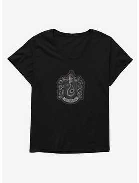 Harry Potter Slytherin Patch Womens T-Shirt Plus Size, , hi-res
