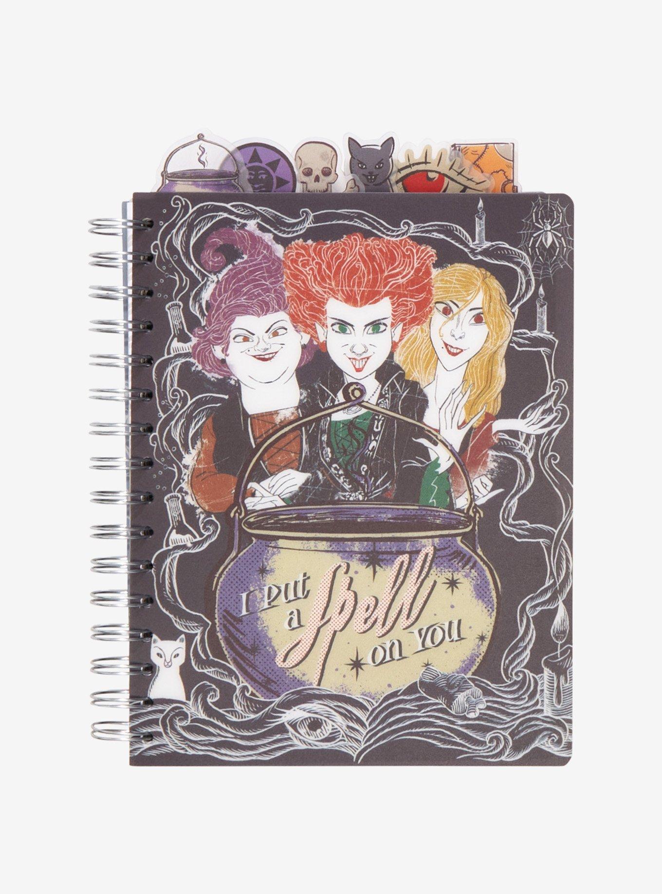 Hocus Pocus Sanderson Sisters Tabbed Journal, , hi-res