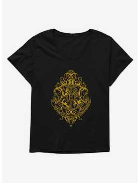 Harry Potter Hogwarts Crest Abstract Womens T-Shirt Plus Size, , hi-res