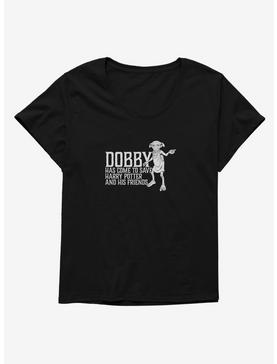 Harry Potter Dobby Has Come To Save Womens T-Shirt Plus Size, , hi-res