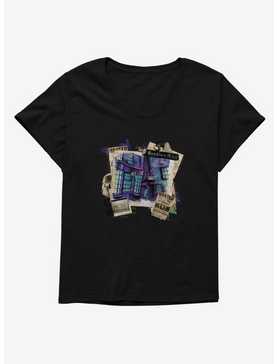 Harry Potter Knockturn Alley Scrapbook Womens T-Shirt Plus Size, , hi-res