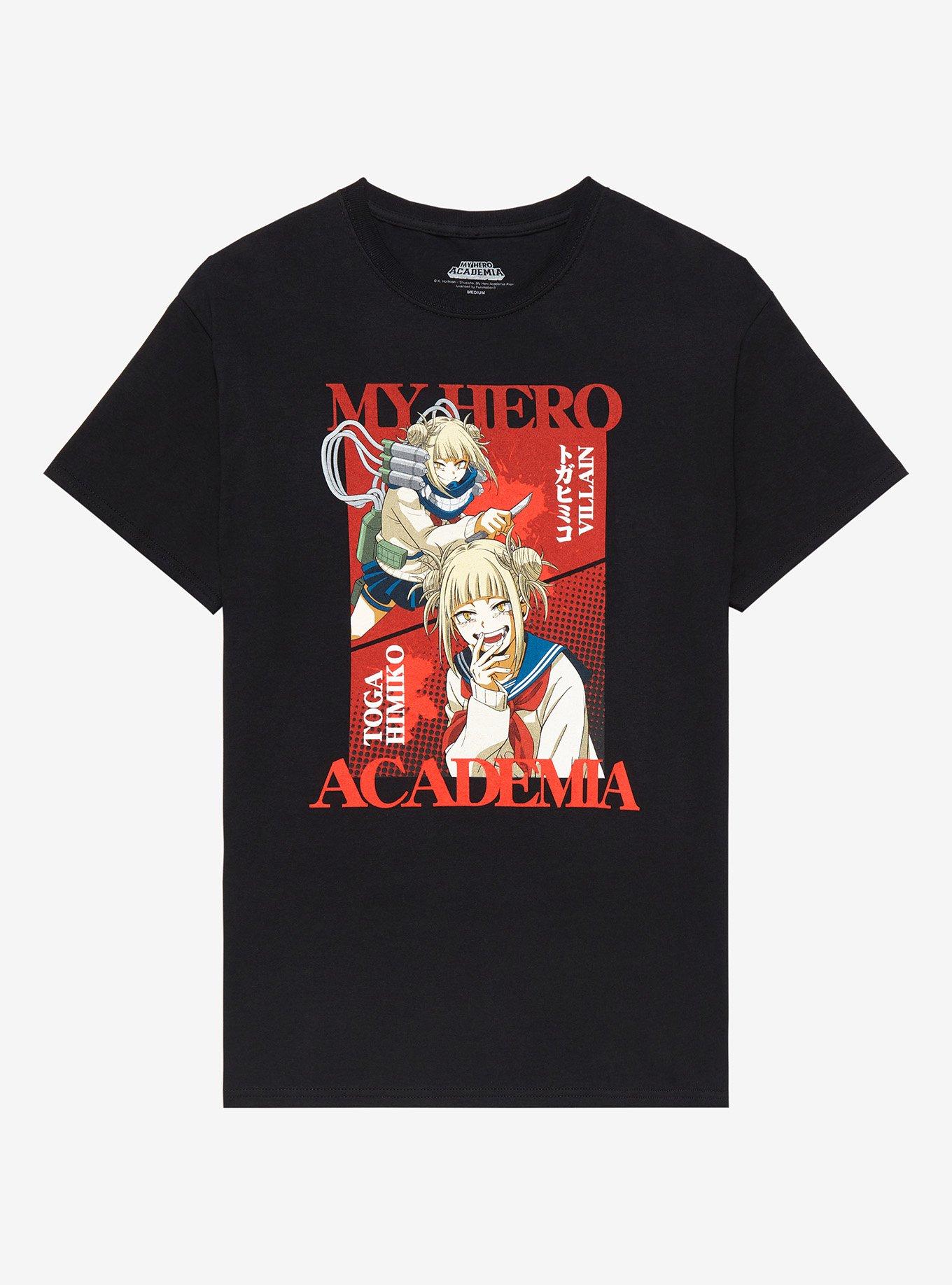 Anime My Hero Academia Himiko Toga Pullovers Tops Long Sleeves Hip Hop  Funny Hoodie