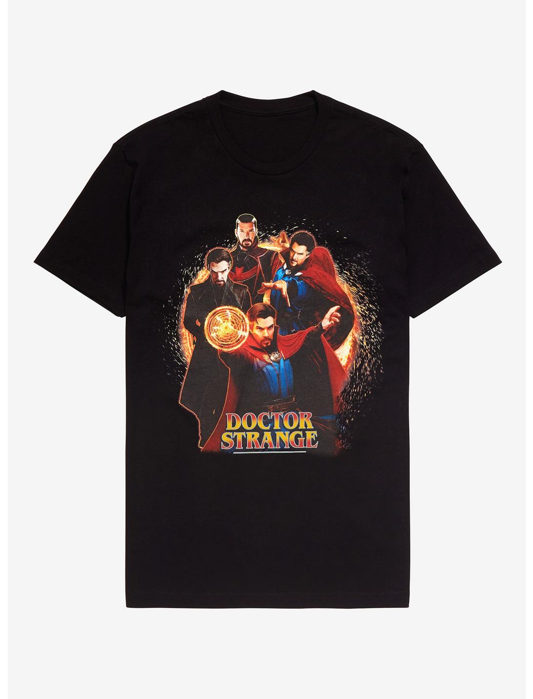 Marvel Doctor Strange Variant Collage T-Shirt, BLACK, hi-res