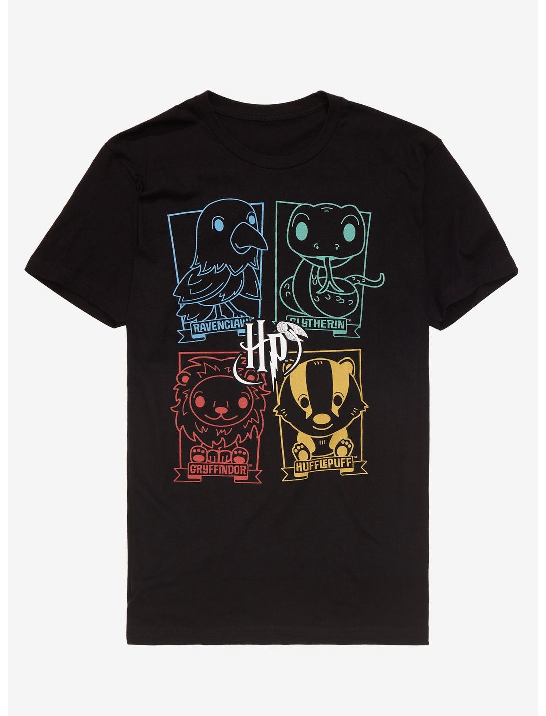 Harry Potter Chibi Mascots T-Shirt | Hot Topic