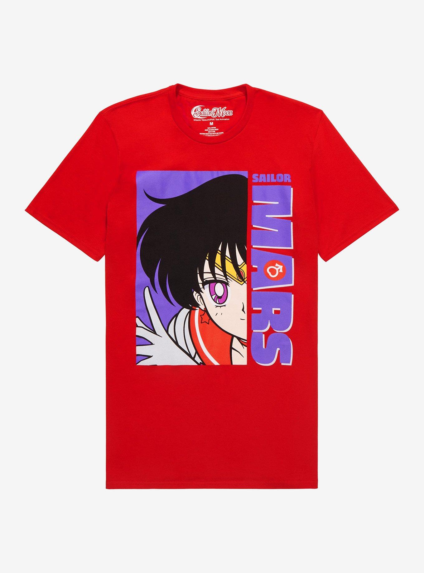 Sailor Moon Sailor Mars Bright Graphic T-Shirt, MULTI, hi-res