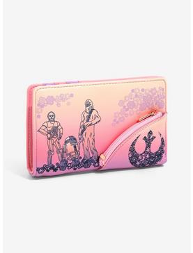 Our Universe Star Wars Ombre Sidekick Wallet - BoxLunch Exclusive, , hi-res