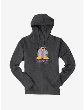 I Dream Of Jeannie At The Beach Hoodie, CHARCOAL HEATHER, hi-res