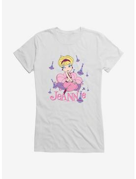 I Dream Of Jeannie Bottle Couch Girls T-Shirt, WHITE, hi-res