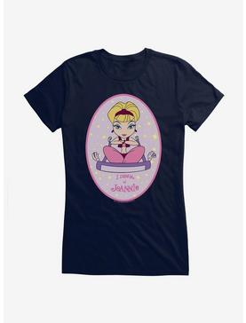 I Dream Of Jeannie Magic Carpet Ride Girls T-Shirt, NAVY, hi-res