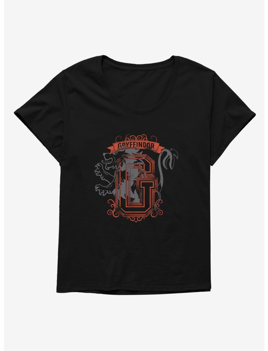 Harry Potter Gryffindor Letterman Womens T-Shirt Plus Size, , hi-res