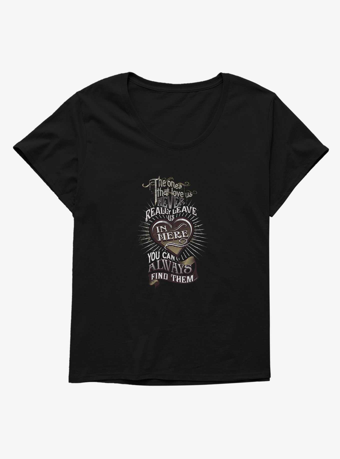 Harry Potter Ones That Love Us Never Really Leave Womens T-Shirt Plus Size, , hi-res