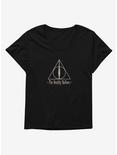 Harry Potter Simple The Deathly Hallows Womens T-Shirt Plus Size, , hi-res