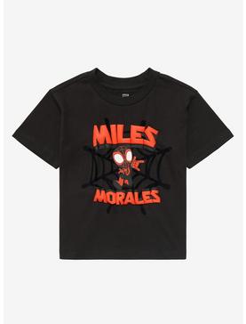Marvel Spider-Man Miles Morales Web Toddler T-Shirt - BoxLunch Exclusive, , hi-res