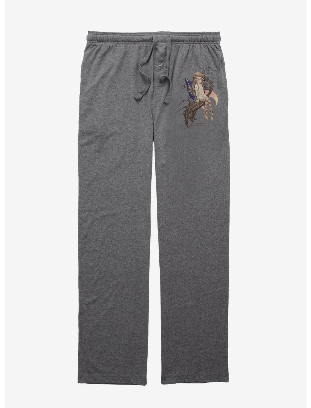 Trick Fairies Belted Hat Hairy Pajama Pants, GRAPHITE HEATHER, hi-res