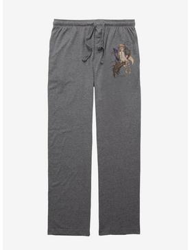 Trick Fairies Belted Hat Hairy Pajama Pants, GRAPHITE HEATHER, hi-res