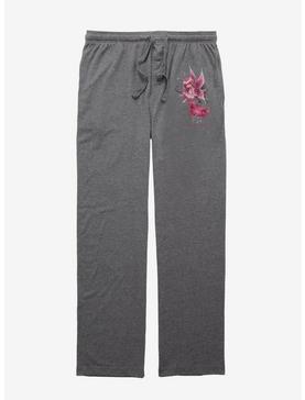 Trick Fairies Pink Lily Fairy Pajama Pants, GRAPHITE HEATHER, hi-res