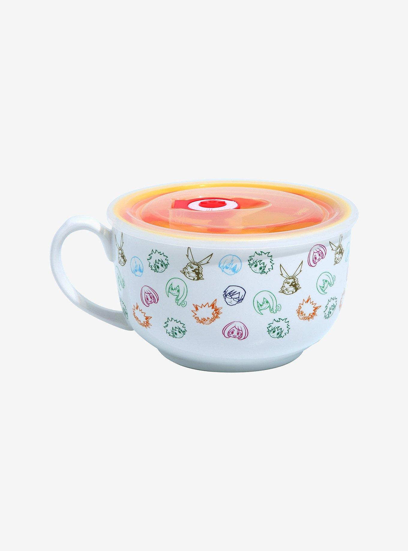 My Hero Academia Chibi Heroes Soup Mug with Lid, , hi-res