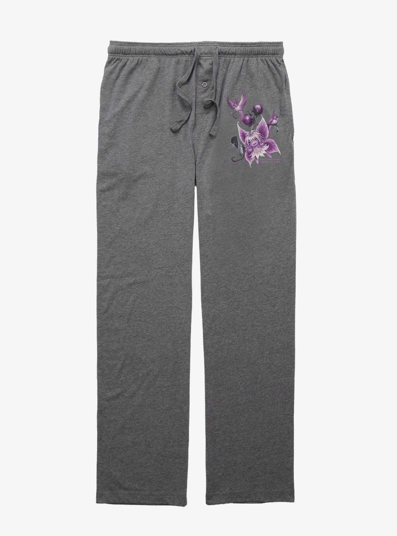 Trick Fairies Purple Flower Buds Fairy Pajama Pants, , hi-res