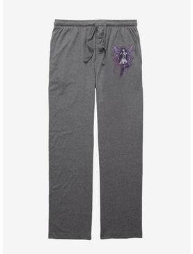 Trick Fairies Purple Midnight Fairy Pajama Pants, GRAPHITE HEATHER, hi-res