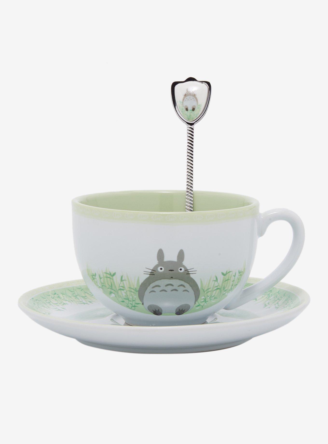 Studio Ghibli My Neighbor Totoro Teacup & Spoon Set - BoxLunch Exclusive , , hi-res