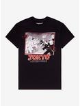 Tokyo Revengers Toman & Moebius Fight T-Shirt, BLACK, hi-res