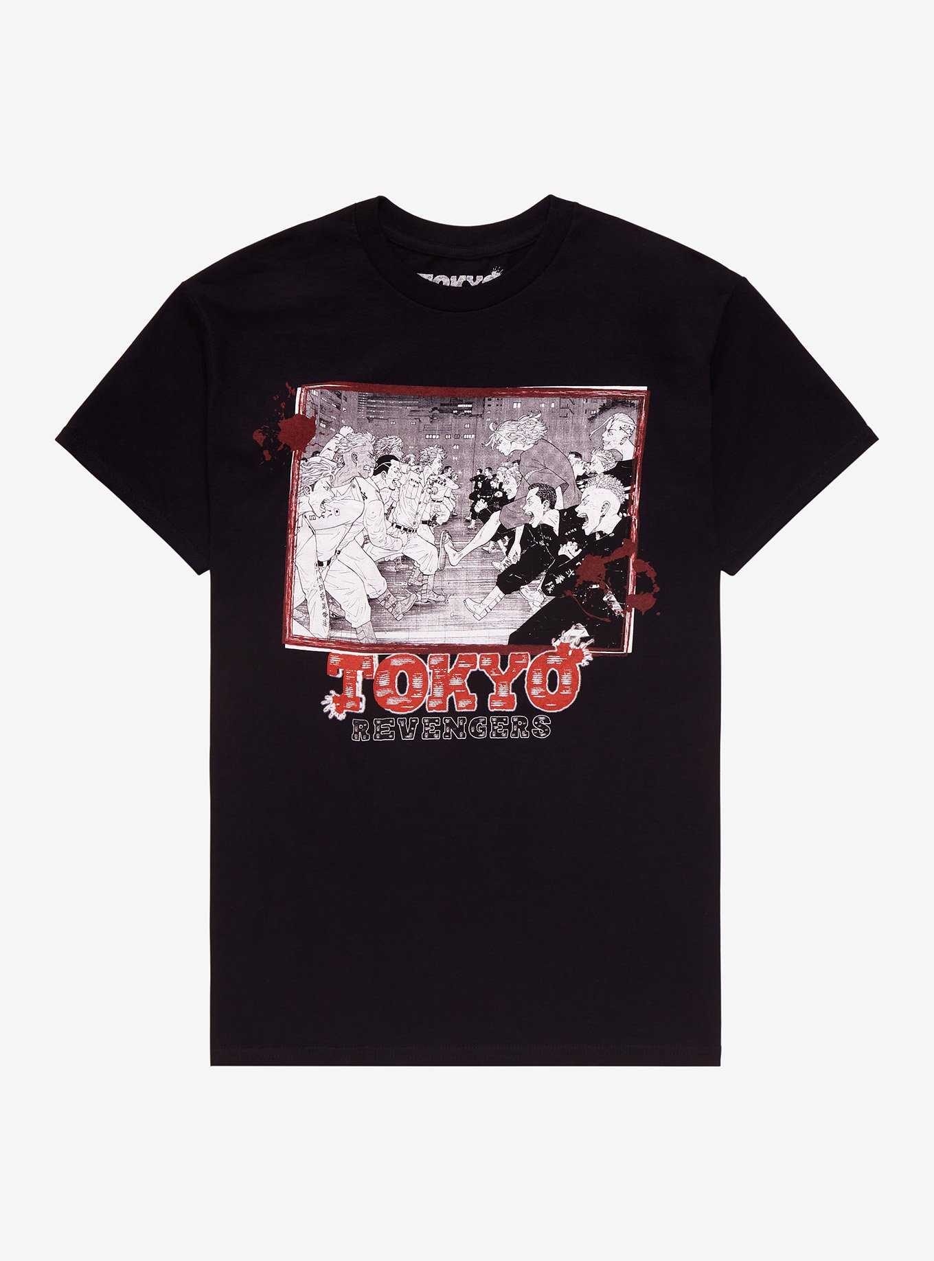 Tokyo Revengers Toman & Moebius Fight T-Shirt, , hi-res