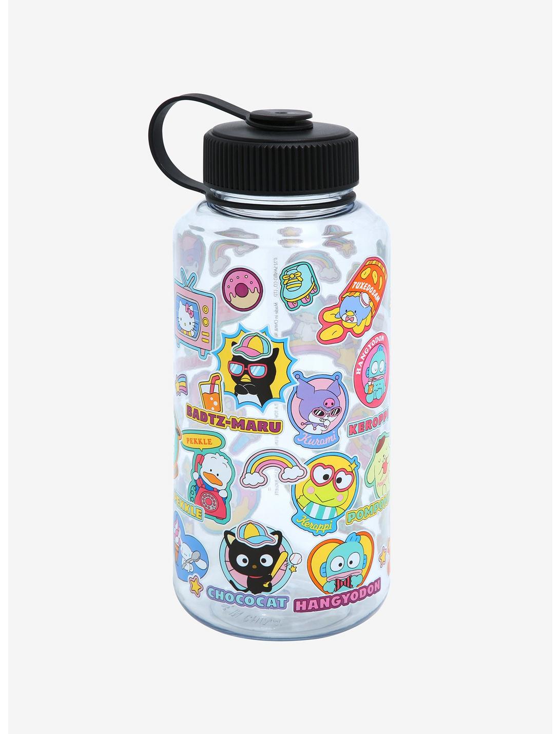 Sanrio Hello Kitty & Friends Character Stickers Water Bottle , , hi-res