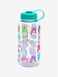 Squishmallows Allover Print Water Bottle, , hi-res