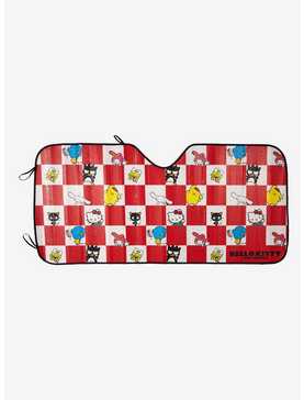Sanrio Hello Kitty & Friends Checkered Sunshade - BoxLunch Exclusive, , hi-res