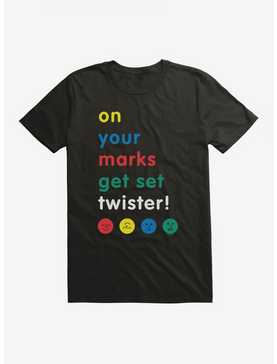 Twister Classic Board Game On You Marks Get Set Twister! T-Shirt, , hi-res