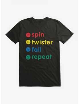Twister Classic Board Game Spin Twister Fall Repeat T-Shirt, , hi-res