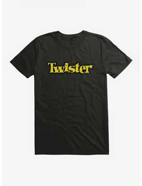 Twister Board Game Yellow With Black Outline Logo T-Shirt, , hi-res