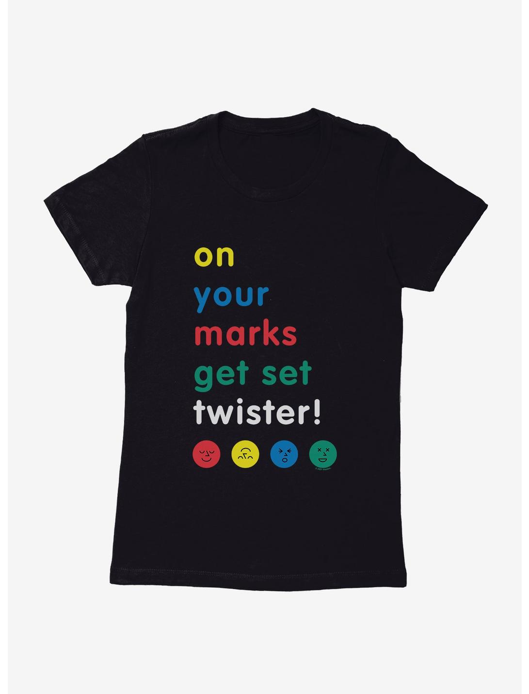 Twister Classic Board Game On You Marks Get Set Twister! Womens T-Shirt, , hi-res