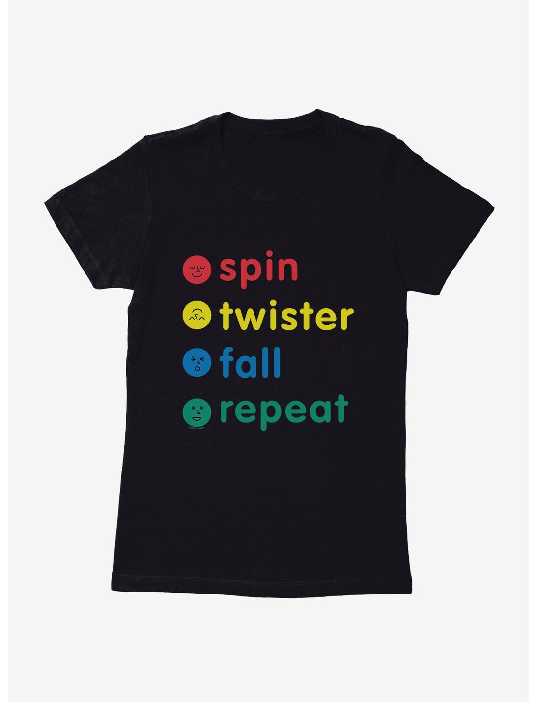 Twister Classic Board Game Spin Twister Fall Repeat Womens T-Shirt, , hi-res
