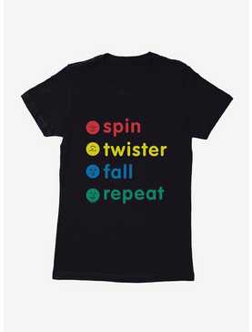 Twister Classic Board Game Spin Twister Fall Repeat Womens T-Shirt, , hi-res
